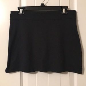 Tranquillity black skort